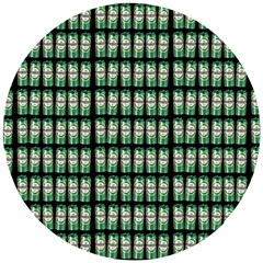 Beverage Cans - Beer Lemonade Drink Wooden Puzzle Round by DinzDas