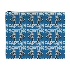 Scooter Captain - Moped And Scooter Riding Cosmetic Bag (xl)