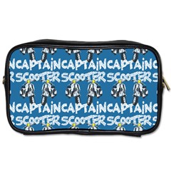 Scooter Captain - Moped And Scooter Riding Toiletries Bag (one Side) by DinzDas