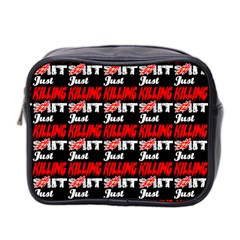 Just Killing It - Silly Toilet Stool Rocket Man Mini Toiletries Bag (two Sides) by DinzDas