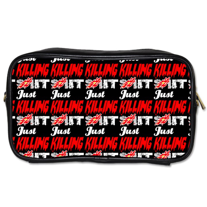 Just Killing It - Silly Toilet Stool Rocket Man Toiletries Bag (One Side)