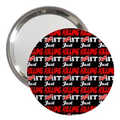 Just Killing It - Silly Toilet Stool Rocket Man 3  Handbag Mirrors