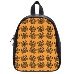 Inka Cultur Animal - Animals And Occult Religion School Bag (small) by DinzDas