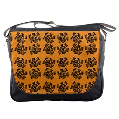 Inka Cultur Animal - Animals And Occult Religion Messenger Bag by DinzDas