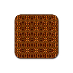 Inka Cultur Animal - Animals And Occult Religion Rubber Coaster (square)  by DinzDas