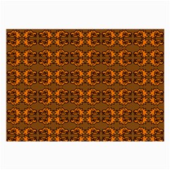 Inka Cultur Animal - Animals And Occult Religion Large Glasses Cloth (2 Sides) by DinzDas