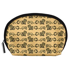 Inka Cultur Animal - Animals And Occult Religion Accessory Pouch (large) by DinzDas