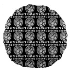 Inka Cultur Animal - Animals And Occult Religion Large 18  Premium Round Cushions Front