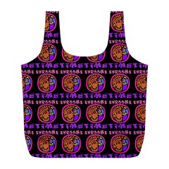 Inka Cultur Animal - Animals And Occult Religion Full Print Recycle Bag (l) by DinzDas