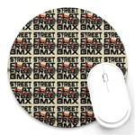 Bmx And Street Style - Urban Cycling Culture Round Mousepads Front