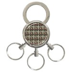 Bmx And Street Style - Urban Cycling Culture 3-Ring Key Chain Front