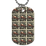 Bmx And Street Style - Urban Cycling Culture Dog Tag (Two Sides) Front