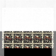 Bmx And Street Style - Urban Cycling Culture Rectangular Jigsaw Puzzl by DinzDas