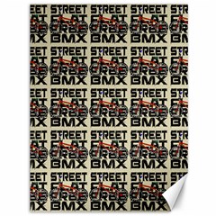 Bmx And Street Style - Urban Cycling Culture Canvas 36  X 48  by DinzDas