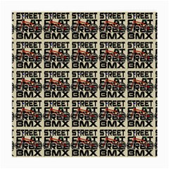 Bmx And Street Style - Urban Cycling Culture Medium Glasses Cloth by DinzDas