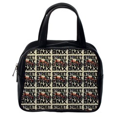 Bmx And Street Style - Urban Cycling Culture Classic Handbag (one Side) by DinzDas