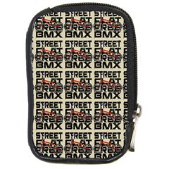 Bmx And Street Style - Urban Cycling Culture Compact Camera Leather Case by DinzDas