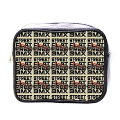 Bmx And Street Style - Urban Cycling Culture Mini Toiletries Bag (one Side) by DinzDas