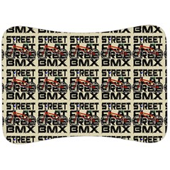 Bmx And Street Style - Urban Cycling Culture Velour Seat Head Rest Cushion by DinzDas