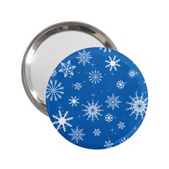 Winter Time And Snow Chaos 2 25  Handbag Mirrors by DinzDas