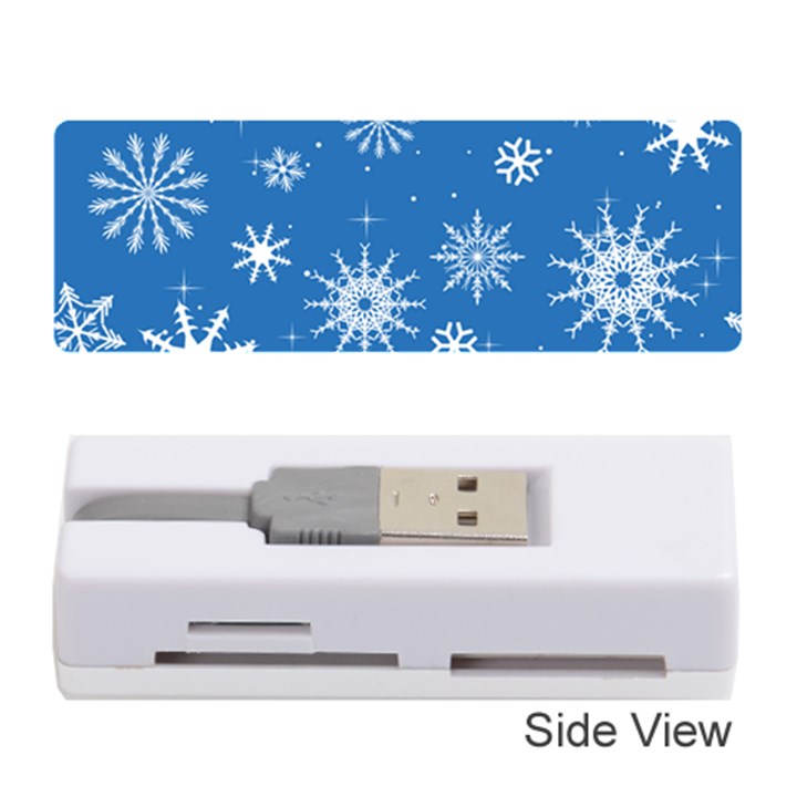 Winter Time And Snow Chaos Memory Card Reader (Stick)