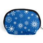 Winter Time And Snow Chaos Accessory Pouch (Medium) Front