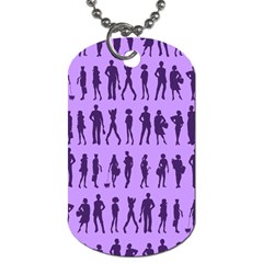 Normal People And Business People - Citizens Dog Tag (one Side) by DinzDas