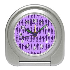 Normal People And Business People - Citizens Travel Alarm Clock by DinzDas