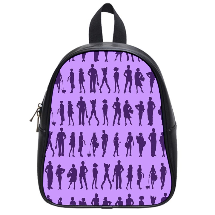 Normal People And Business People - Citizens School Bag (Small)