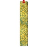 Abstract Flowers And Circle Large Book Marks Front