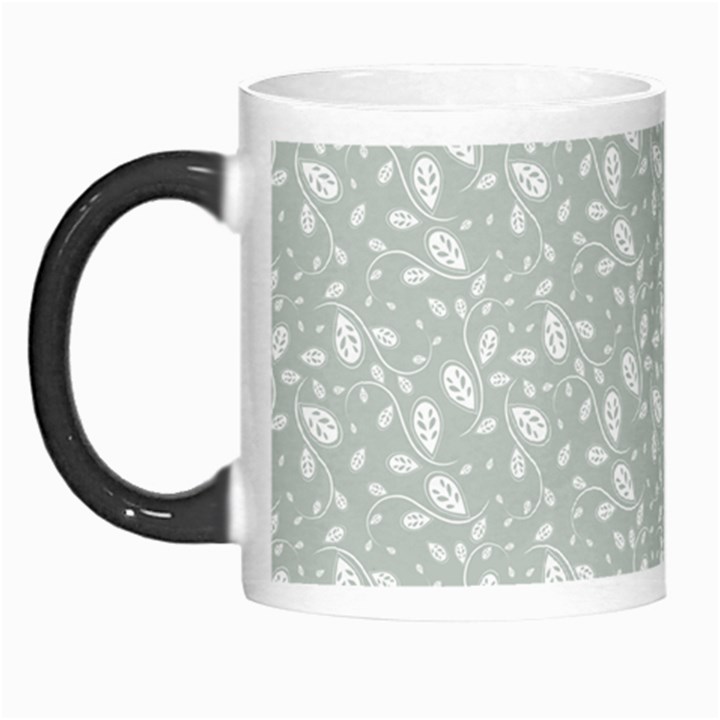 Abstract Flowers And Circle Morph Mugs