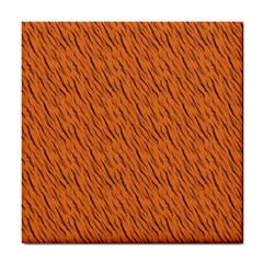 Animal Skin - Lion And Orange Skinnes Animals - Savannah And Africa Tile Coaster by DinzDas