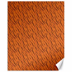 Animal Skin - Lion And Orange Skinnes Animals - Savannah And Africa Canvas 16  X 20  by DinzDas