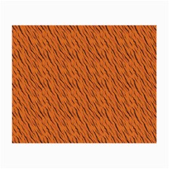 Animal Skin - Lion And Orange Skinnes Animals - Savannah And Africa Small Glasses Cloth (2 Sides) by DinzDas