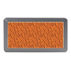 Animal Skin - Lion And Orange Skinnes Animals - Savannah And Africa Memory Card Reader (mini) by DinzDas