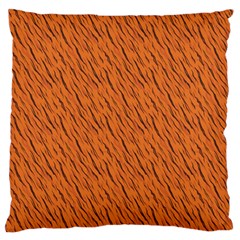 Animal Skin - Lion And Orange Skinnes Animals - Savannah And Africa Standard Flano Cushion Case (two Sides) by DinzDas