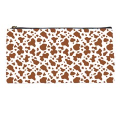 Animal Skin - Brown Cows Are Funny And Brown And White Pencil Case by DinzDas