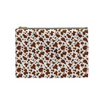 Animal Skin - Brown Cows Are Funny And Brown And White Cosmetic Bag (Medium) Front