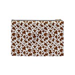 Animal Skin - Brown Cows Are Funny And Brown And White Cosmetic Bag (Medium) Back