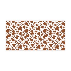 Animal Skin - Brown Cows Are Funny And Brown And White Yoga Headband by DinzDas