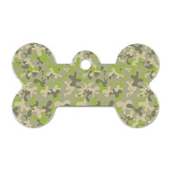 Camouflage Urban Style And Jungle Elite Fashion Dog Tag Bone (two Sides) by DinzDas