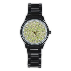 Camouflage Urban Style And Jungle Elite Fashion Stainless Steel Round Watch by DinzDas