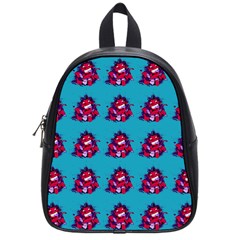 Little Devil Baby - Cute And Evil Baby Demon School Bag (small) by DinzDas