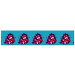 Little Devil Baby - Cute And Evil Baby Demon Small Flano Scarf Back