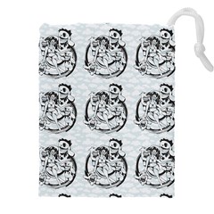 Monster Party - Hot Sexy Monster Demon With Ugly Little Monsters Drawstring Pouch (5xl) by DinzDas