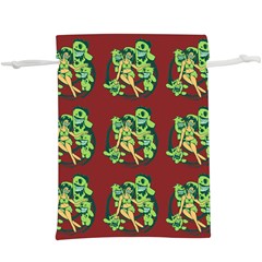 Monster Party - Hot Sexy Monster Demon With Ugly Little Monsters  Lightweight Drawstring Pouch (xl) by DinzDas