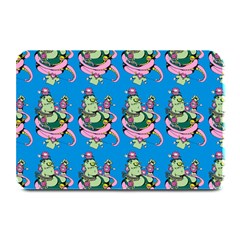 Monster And Cute Monsters Fight With Snake And Cyclops Plate Mats by DinzDas