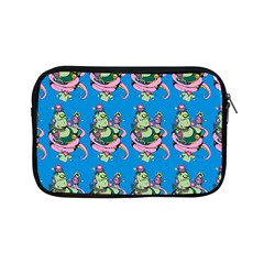 Monster And Cute Monsters Fight With Snake And Cyclops Apple Ipad Mini Zipper Cases by DinzDas