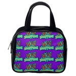 Jaw Dropping Comic Big Bang Poof Classic Handbag (Two Sides) Back