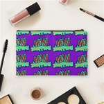 Jaw Dropping Comic Big Bang Poof Cosmetic Bag (Medium) Back